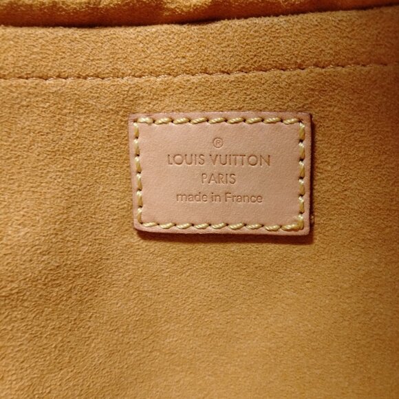 Authentic Louis Vuitton Flat Shopper Blue Monogram Denim Tote Bag mn1293-121225 - Picture 16 of 16